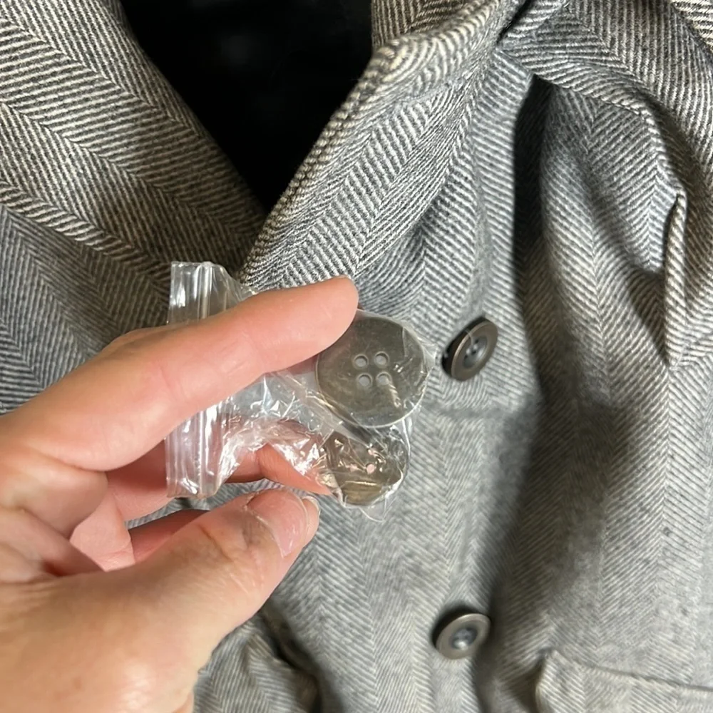 Buckle Black Label Slim for jacket/coat  no.048 | gray | size M